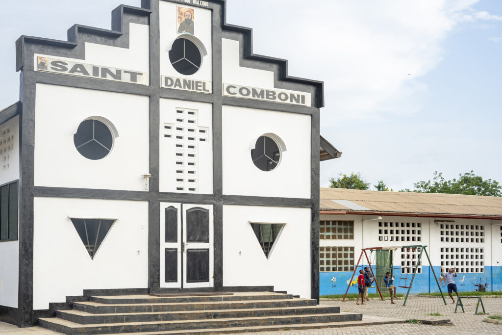 Church dedicated to St Daniel Comboni, at the facilities of In My Father’s House.