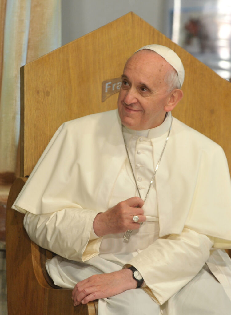 Pope Francis during 2023 World Youth Day. Credit: Tomaz SilvaABr/Wikimedia.