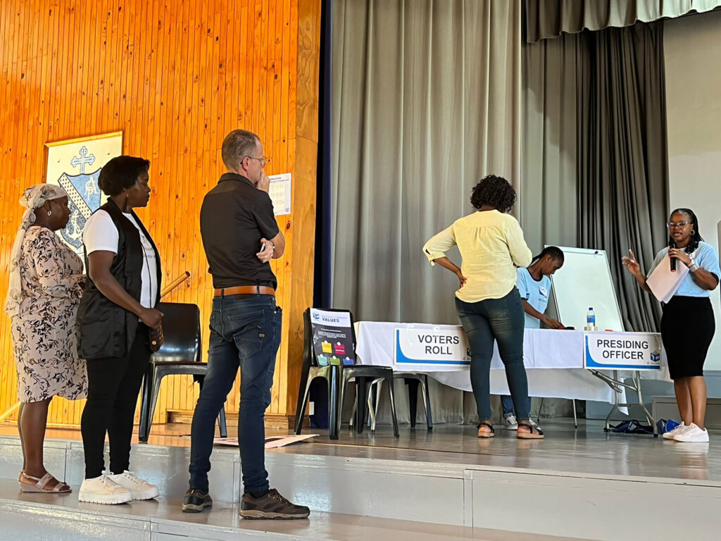 Education Training on voting organised by the Justice and Peace and Non-Violence Commission of the Archdiocese of Pretoria and the Electoral Commission of SA, in St John the Baptist, PTA North on 16 March 2024.