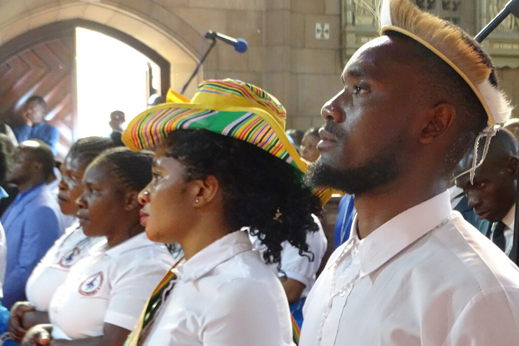 A scene from the Eucharistic celebration of the Malawian community at Christ the King Cathedral in Pretoria on 17 September 2023.