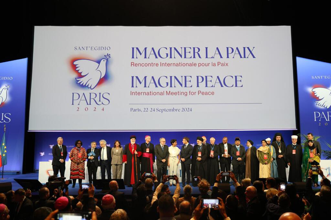 Participants at the 'Imagine the Peace' international ecumenical encounter in Paris, organized by the community of St Egidio, focused on creating alternatives to wars and divisions.